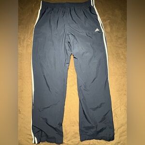 Vintage Adidas 3-Stripes Black Track Pants – Size XL